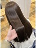 【髪質改善】顔周り似合わせカット+酸性ストレートパーマ