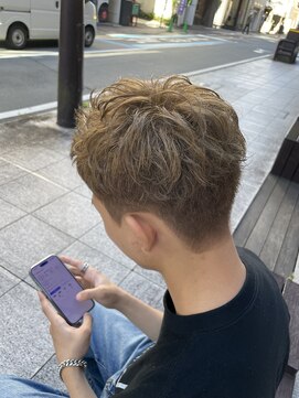 宮崎理容院 オークス店  【メンズ】スパイキーショート×ピンパーマ3