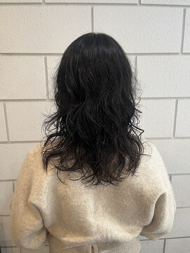 アルゴ 茅ヶ崎(ARUGO) オリーブグレーレディースパーマ/ニュアンスパーマ