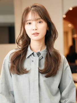 ジーナ セントラル銀座(Zina) 髪質改善＊ウォームベージュくびれヘア【Zinaセントラル銀座】