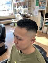 いけはた 濡れパン×スキンフェード