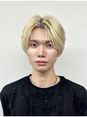 【AYUKI】ブロンドセンターパート