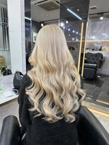 ラピス 千葉(Lapis)&nbsp;ブロンドベージュカラーエクステ80