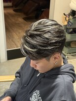 グラスバイネオリーブ 大倉山駅前店(grace by neolive)&nbsp;ハイライト/サイドパート/ブリーチ/カラー/ホワイトカラー