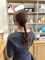 リル 新浜店(LiL)&nbsp;お呼ばれヘアアレンジ葉田4