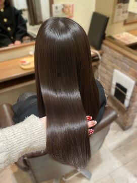 ヘアメイク シュシュ(Hair make chou chou) 髪質改善縮毛矯正　髪質改善ストレート　大和八木