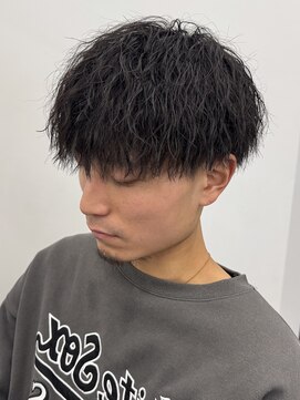 アンドメゾンオム(&Maison. homme) 縦落ちパーマ/ツイストスパイラル/フェザーパーマ/加古川