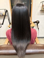 ルナバイルヴェール(LUNA by LeVert)&nbsp;艶、潤い、しなやかさUP◎ダメージ最小限絹髪酸性ストレート♪♪