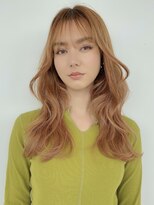 アクシス ナゴヤ(AXIS NAGOYA)&nbsp;北野イメチェン/ピンクベージュ/アンブレラカラー/前髪/名古屋駅