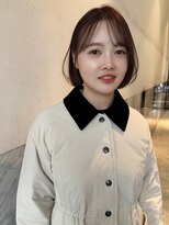 アクシス 栄店(`AXIS)&nbsp;イメチェン/ピンクベージュ/アンブレラカラー/前髪/栄矢場町