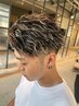 【AKI指名限定】デザインカット+ハイライト+ツイストスパイラルパーマ