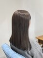 オリノ(OLINO) 髪本来の艶を大切に低ダメージヘアカラーをさせていただきます