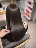 【髪質改善】縮毛矯正で叶う艶髪美人