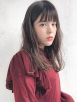 ルティア(Lutia)&nbsp;アッシュカラー 透明感 ゆるふわ シースルーバング ！