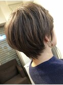 30代40代オススメ大人綺麗丸みショート
