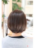 ナチュラル矯正ボブ