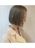 【REGALO★sumile】ラインボブ×ミルクベージュ