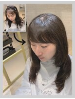 オーバーレイ(Overlay)&nbsp;自然に仕上がる縮毛矯正【施術例】〔自由が丘〕〔縮毛矯正〕