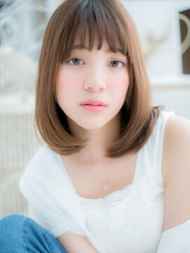 モッズヘア 越谷(mod's hair) ■小顔シルキー前下がりワンカールボブ12-12★越谷10代20代30代