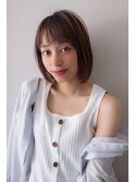 【Lilou】さらっとしたストレートボブ