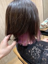 プチメゾントウキョウ(Petit Maison Tokyo)&nbsp;ピンクインナーカラー＿エアリーミディ