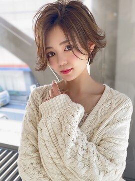サードバイローラン(THiRD by ROULAND) ミストバングショートウルフレイヤー20代30代40代