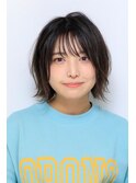 イメチェン前髪ショート外ハネショートボブ顔まわりの小顔カット