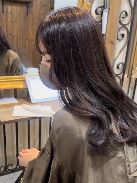 大人っぽいくびれ韓国ヘアピンクバイオレットラベンダー　千葉