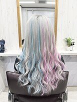 ディーシー 池袋(D.C)&nbsp;ホワイトカラー/シールエクステ/ギャル/派手髪/ブリーチカラー