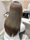 大人かわいい20代30代40代小顔ショコラベージュ　Zina本八幡