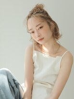 ラックスビー エルモ 三田店(LUXBE ELMO) カジュアルアレンジ♪ハイトーン/ベージュ/ショートボブ