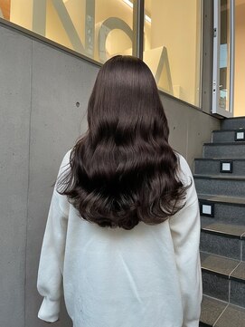 キュア 表参道(CURE) 黒髪/グレージュカラー/ココアベージュ/ヘルシーロング[表参道]