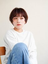 ジュール サウス 新宿南口(Joule South) ミディアムヘア/斜めバング/グレージュカラー/新宿駅