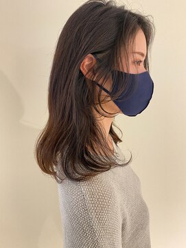 エン(en,) 顔周りカット/レイヤーカット/おくれ毛カット