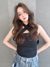 ロンドローズ 名古屋(Lond damaskRose) 学割 ブリーチなしダブルカラー ブリーチ 髪質改善 ボブ22
