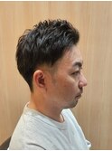 ツーブロック、パーマ<理容室>