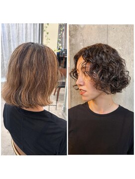 ステップボーンカット トーキョー(STEP BONE CUT TOKYO) 【ステップボーンカット】時短パーマ