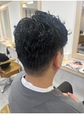セットが楽になるパーマ