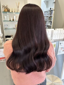 ユイマァル 岡山店(YUIMARL) スーパーロングレイヤー20代30代40代脱ブリーチ柔らかピンク