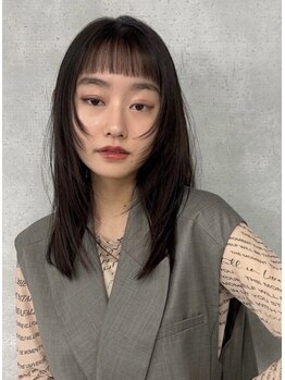 ロエム(Loem)の写真/魅力を最大限に引出して[レイヤーカット /顔周り/ボブ/韓国/酸性ストレート /前髪カット /縮毛矯正]