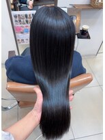 ソワンドゥブレス 大日店 (soin de brace)&nbsp;・ブルーブラック×髪質改善カラー