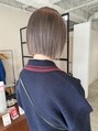 ヒュッゲプラス(hygge+) サロンでは主にショートからボブのお客様に支持頂いております!