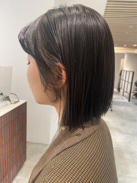 ナンバースリー 溝の口店(Number Three) 切りっぱなしボブ【N°3溝の口】