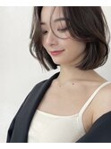 #小顔#外ハネボブ#ミディアム#美髪#イメチェン