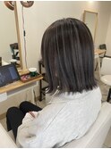 コントラストハイライトボブ