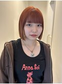 ビビッドカラー×タッセルボブ