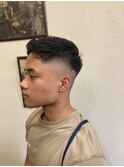 MEN'Sフェードバーバースタイルカットスキン床屋カット