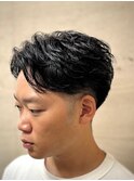 ツーブロックパーマ