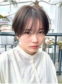 熊本ショート/シースルーマッシュショート/髪質改善/20代30代