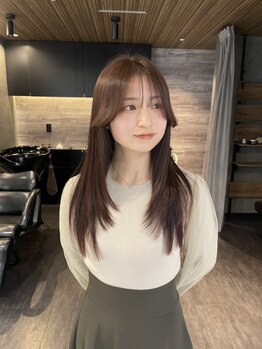 クロア 奈良店(CRoirE NARA)の写真/第一印象を変える！あなたの魅力を最大限に引き出す繊細なカットで似合うがきっと見つかる♪